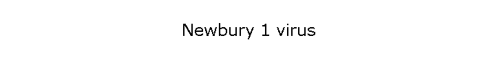 Newbury 1 virus
