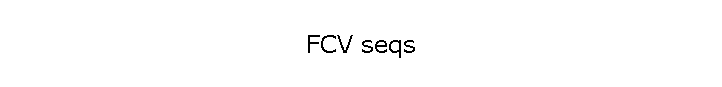 FCV seqs
